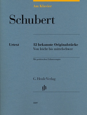 Henle Verlag Am Klavier Schubert klasikinė fortepijono literatūra