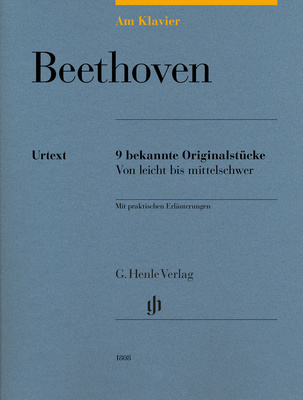Henle Verlag Am Klavier Beethoven klasikinė fortepijono literatūra