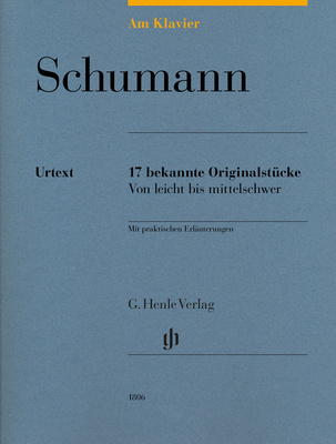 Henle Verlag Am Klavier Schumann klasikinė fortepijono literatūra