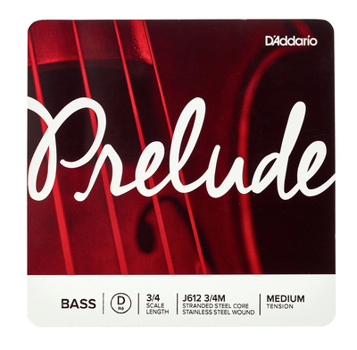 Daddario J612-3/4M Prelude kontraboso D styga  