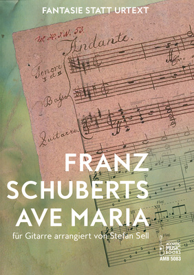 Acoustic Music Books Schubert Ave Maria Gitarre literatūra gitarai