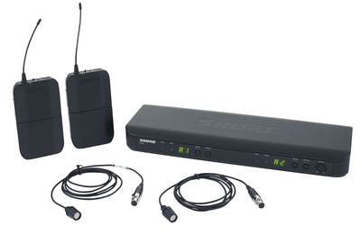 Shure BLX188/CVL Combo T11 belaidis mikrofonas su segamais mikrofonais