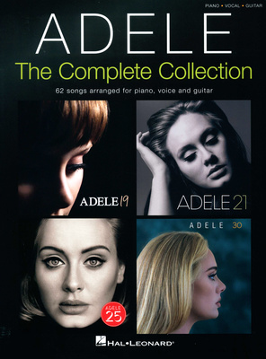 Wise Publications Adele The Complete Collection pianinų dainų knyga