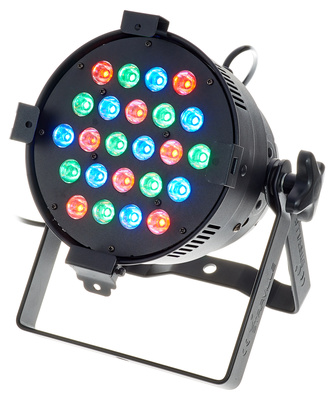 LED PAR56 24x3W RGB MKII black