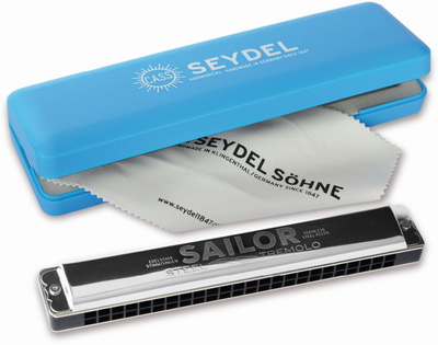 C.A. Seydel Söhne Sailor Steel D tremolo lūpinė armonikėlė