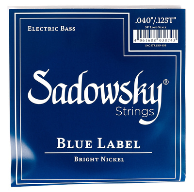 Sadowsky Blue Label SBN40B bosinės gitaros styga