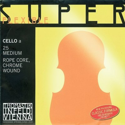 Thomastik Superflexible A Cello med Chr. violončelės styga