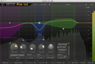 FabFilter Pro-MB garso efektų programa