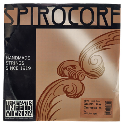 Thomastik Spirocore C Bass 3/4 light kontraboso styga