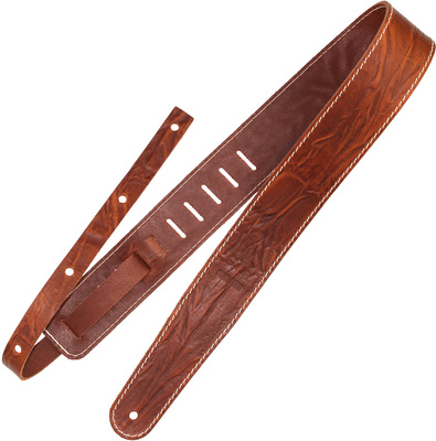 Richter Raw II Contour Wrinkle Tan odinis gitaros diržas
