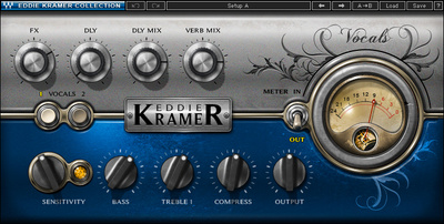 Waves Eddie Kramer Vocal Channel garso efektų priedas