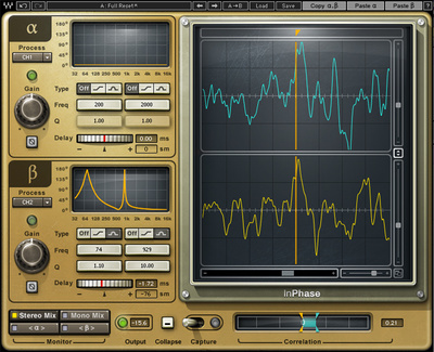 Waves InPhase garso efektų programinė įranga