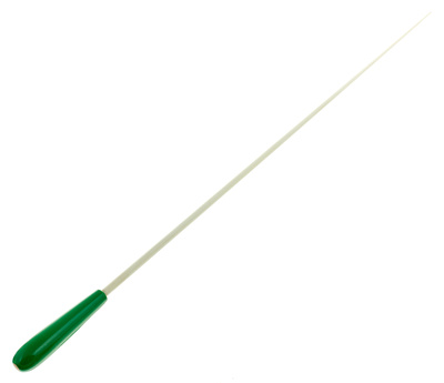 Takt Plastic Green Dot (B) 13" STD dirigento lazdelė  