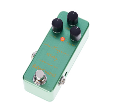 Sea Turquoise Delay, Effektpedal; 600 ms max. Delay-Time, modernes; cleanes Delay mit natürlichem Feeling; einzigartiges Voicing der
