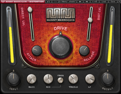 Waves Manny Marroquin Distortion garso efektų priedas