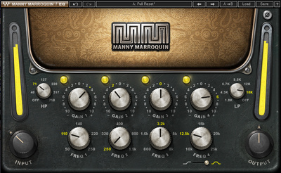 Waves Manny Marroquin EQ garso efektų programinė įranga  