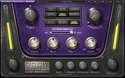 Waves Manny Marroquin Reverb garso efektų priedas
