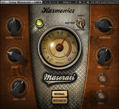 Waves Maserati HMX garso efektų programinė įranga  