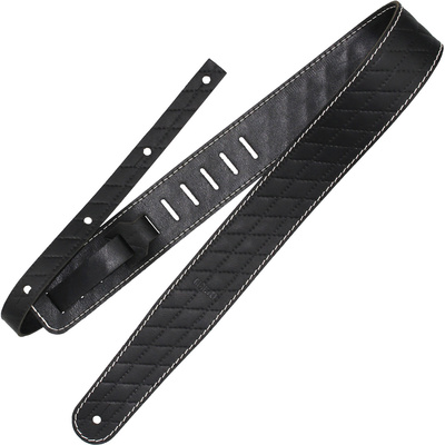 Richter Raw II Contour Sew Black odinis gitaros diržas