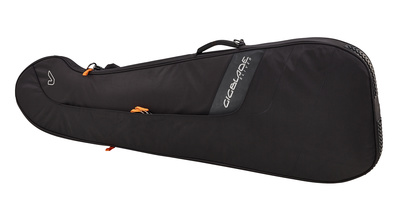 Gigblade Sliver for Bass EG BK, kompaktes Gitarren Gig Bag aus Nylonmaterialien, inkl. Rutschfester Schultertragegurt, Kleines Fach an der