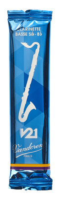 Vandoren V21 Bass Clarinet 4.5 bosinio klarneto liežuvėliai (prancūziško tipo)