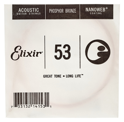 Elixir .053 PH Western gitaros styga