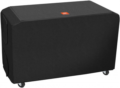 SRX828SP-CVR-DLX-WK4, Transportcover für JBL SRX 828SP, Robustes Außenmaterial aus 1000-D Nylon, 10 mm dicke Schaumstoff-Polsterung, Aussparungen