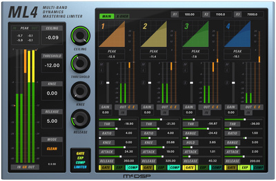 McDSP ML4000 HD garso efektų programinė įranga