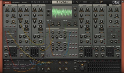 u-he Bazille virtualus instrumentas