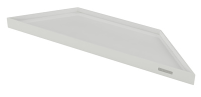 SBE Stacker Level White - Wenn Sie mehrere Super Bass Extreme Panels übereinander anordnen möchten, ohne sie an die Wandflächen zu kleben,