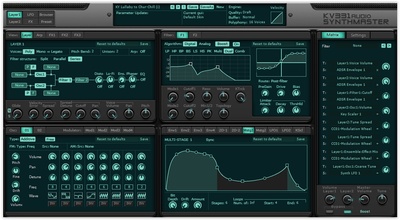 KV331 Audio SynthMaster virtualus instrumentas
