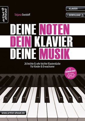 Artist Ahead Musikverlag Deine Noten, Dein Klavier pianinų dainų knyga