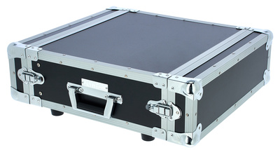 Rack 3U Double Door. Technische Daten: Farbe: Schwarz, Schutzart: IP20, Höhe: 3 HE, Abmessungen (L/B/H): 515 x 518 x 160 mm, Gewicht: 7,00