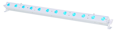 Tribar 200 IR WH, 12 x 3 W TRI LED Bar, inkl. IR-Fernbedienung, Vierergruppen lassen sich einzeln ansteuern, Standalone Modi: Farbmakros, 12