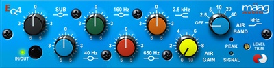 Plugin Alliance Mäag Audio EQ4 garso efektų programinė įranga