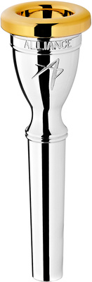 WAGR11-4 Mundstück für Trompete, Kesselinnendurchmesser 16,50mm, Rand 5,5mm, Bohrung 3,7mm, mitteltiefer Kessel, großartiges Allround