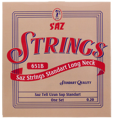 Saz 651B Long Neck Saz Strings