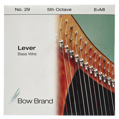 Bow Brand BW 5th E Harp Bass Wire No.29 arfos styga