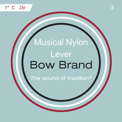Bow Brand Lever 1st C Nylon String No.3 arfų styga