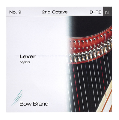 Bow Brand Lever 2nd D Nylon Str. No.9 stīga sviru arfai