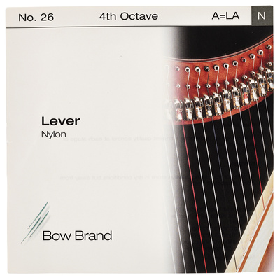 Bow Brand Lever 4th A Nylon String No.26 nyloninė styga arfa
