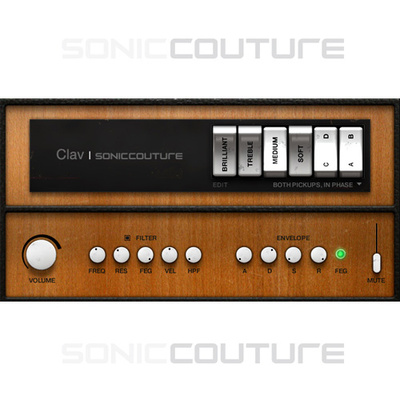 Soniccouture Clav virtualūs instrumentai ir samplai