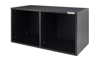 Glorious Record Box 230 black plokštelių dėžė