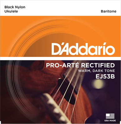 Daddario EJ53B Baritoninė ukulelės stygų komplektas