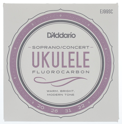 Daddario EJ99SC sopraninės/koncertinės ukulelės stygos