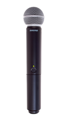 Shure BLX2/SM58 H8E belaidis mikrofono siųstuvas