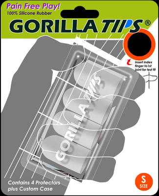 Gorilla Tips Finger Tips S pirštų apsaugos