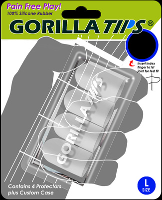 Gorilla Tips Finger Tips L pirštų antgaliai