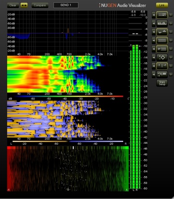 Nugen Audio Visualizer garso ir efektų priedas