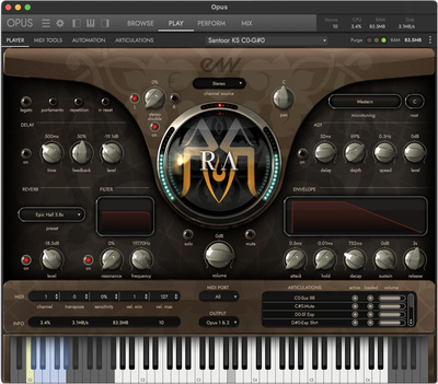 EastWest Quantum Leap RA virtualus instrumentas